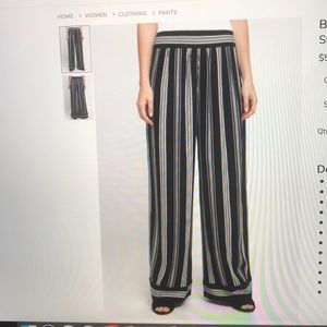 Band of Gypsies Striped Wide Leg Pants